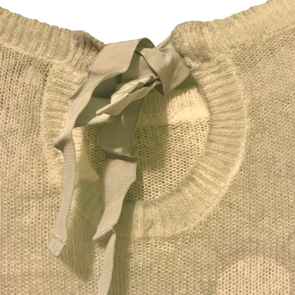 Lauren Conrad Circle Print Scoopneck Knit Ethereal Sweater (Antique Romance) - Picture 3 of 6